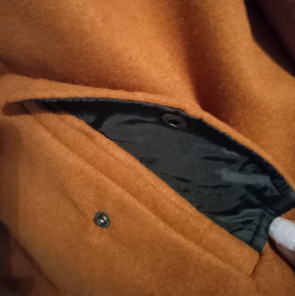 Rust color Plus size Rampage 3X Jacket - Picture 2 of 4